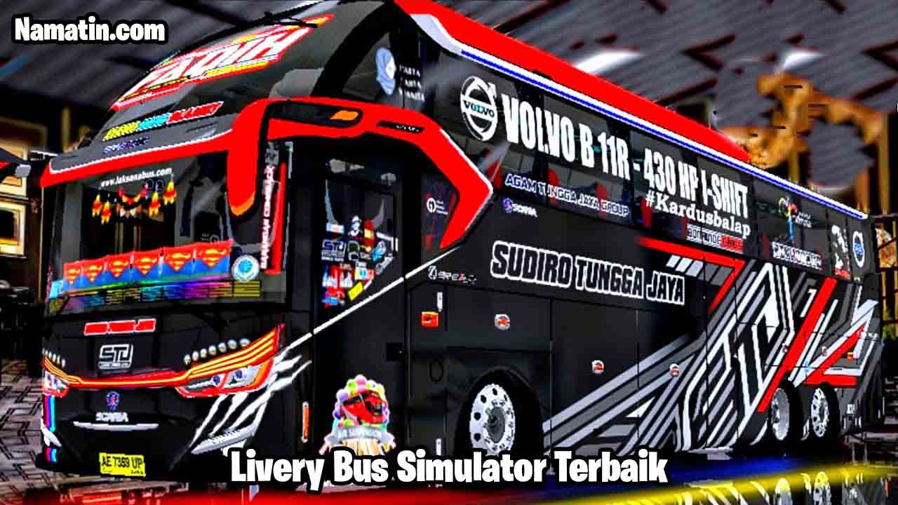 30+ Livery Bus Simulator Jernih Terbaik